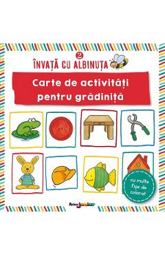 Invata cu Albinuta Vol.2: Carte de activitati pentru gradinita - Corina Beurenmeister, Angela Wiesner - METEOR PRESS