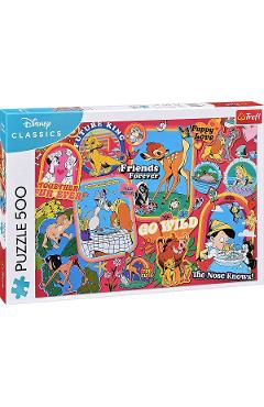 Puzzle 500. Lumea Disney