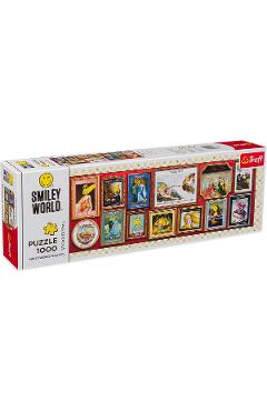 Puzzle 1000 Panorama. Lumea Smiley