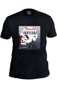 Tricou Romania: Dracula. Marimea L