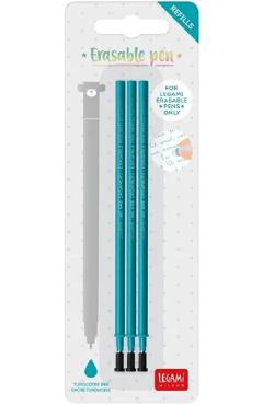 Set 3 rezerve pix cu stergere. Turcoaz