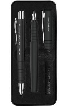 Set stilou B + Pix XB Poly. Negru