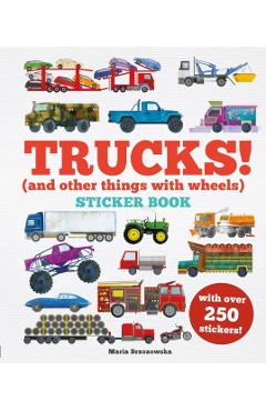 Trucks! Sticker Book - Bryony Davies