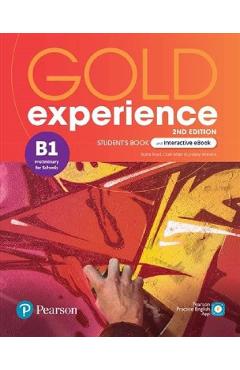 Gold experience 2nd Edition B1 Students Book with Interactive eBook - Elaine Boyd, Clare Walsh, Lindsay Warwick