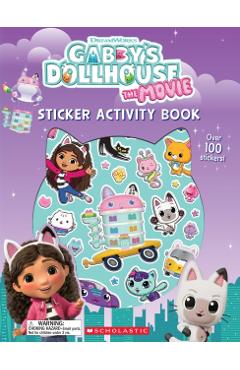 Gabby's Dollhouse: The Movie (Gabby's Dollhouse: Sticker Activity Book with Shiny Stickers)