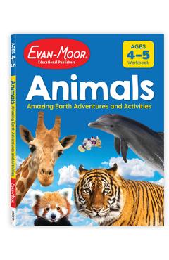 Animals: Amazing Earth Adventures and Activities, Age 4 - 5 Workbook -