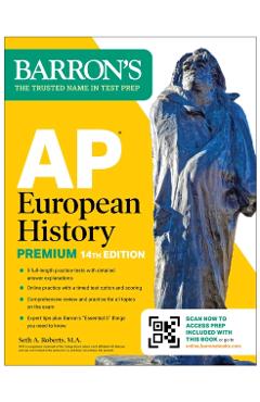 AP European History Premium, Fourteenth Edition: Prep Book with 5 Practice Tests + Comprehensive Review + Online Practice (2026) -
