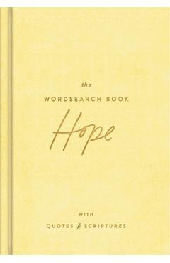 The Wordsearch Book: Hope: With Quotes & Scriptures - Margot Groner