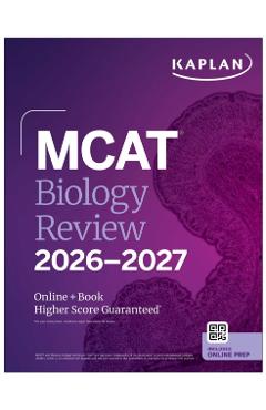 MCAT Biology Review 2026-2027: Online + Book -