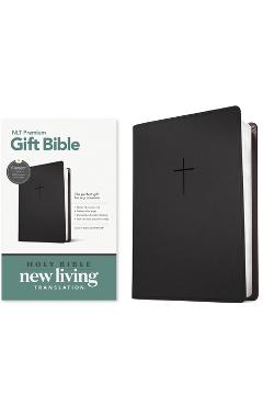 Premium Gift Bible Nlt, Filament Enabled (Leatherlike, Classic Black, Red Letter) -