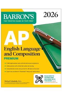 AP English Language and Composition Premium, 2026: Prep Book with 8 Practice Tests + Online Practice -