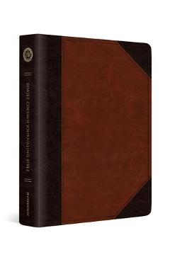 ESV Single Column Journaling Bible (Trutone, Brown/Cordovan, Portfolio Design) -
