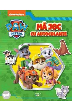 Patrula Catelusilor. Ma joc cu autocolante