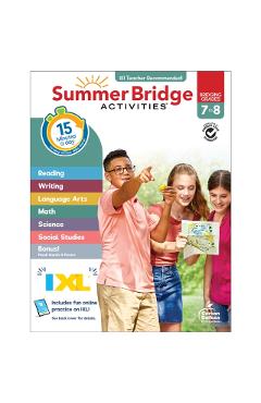 Summer Bridge Activities, Grades 7 - 8 -