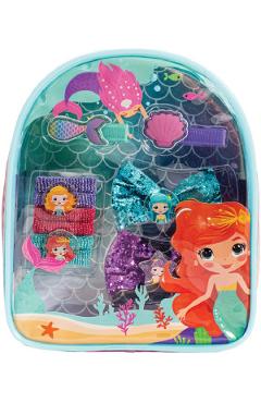 Mini Rucsac cu accesorii. Verde