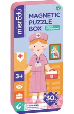 Puzzle magnetic in cutie metalica: Doctor
