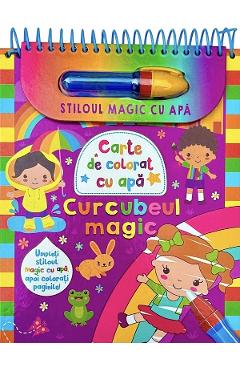 Curcubeul magic. Stiloul magic cu apa - FLAMINGO
