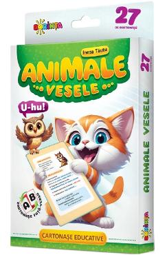 Animale vesele. 27 de cartonase - Inesa Tautu - DORINTA