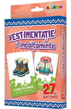 Vestimentatie si incaltaminte. 27 de cartonase - DORINTA