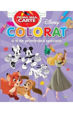 Prima mea carte de colorat. O zi de primavara speciala - LITERA