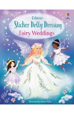 Sticker Dolly Dressing Fairy Weddings - Fiona Watt
