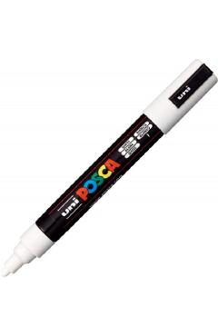 Marker Alb Uni PC-5M