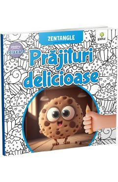 Prajituri delicioase. Carte de colorat