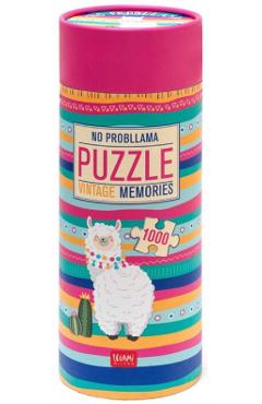 Puzzle 1000 Llama. Vintage Memories