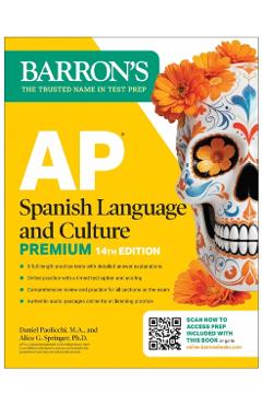 AP Spanish Language and Culture Premium, Fourteenth Edition: Prep Book with 5 Practice Tests + Comprehensive Review + Online Practice (2026) -