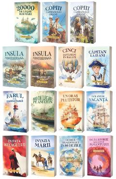 Pachet 15 volume: Jules Verne - DAFFI S BOOKS