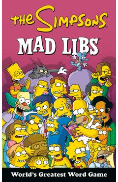The Simpsons Mad Libs -