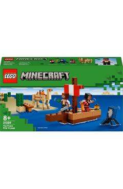Lego Minecraft. Calatorie pe corabia de pirati