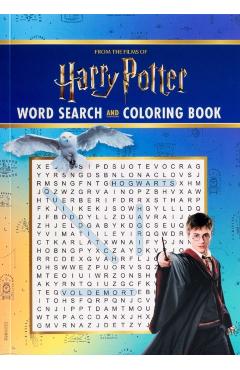 Harry Potter Word Search and Coloring Book -