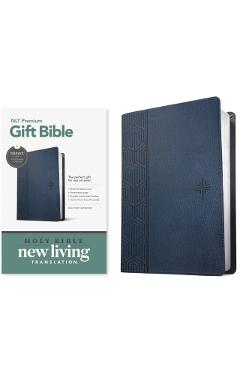 Premium Gift Bible Nlt, Filament Enabled (Leatherlike, Blue Cross, Red Letter) -