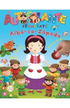 Autocolante fermecate. Alba ca Zapada - LITERA