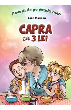 Capra cu 3 lei - Leon Magdan - CREATIV KIT