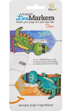 Set semne de carte magnetice: Dinozaur