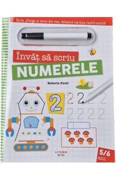 Invat sa scriu numerele - Roberta Fanti - LITERA