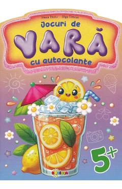 Jocuri de vara cu autocolante 5 ani+