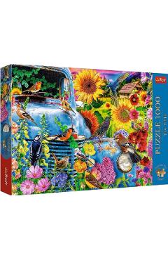 Puzzle 1000. Tea Time. Viata la tara, pasari cantatoare