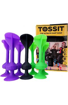 Joc de Darts cu ventuze. Mov-verde