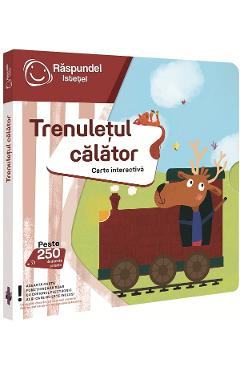Carte interactiva. Raspundel Istetel: Trenuletul calator - ALBI