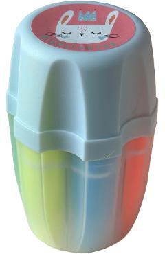 Set 6 textmarker. Back2fun: Cutie bleu.