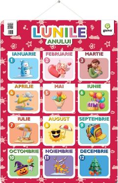 Plansa. Lunile anului - GAMA