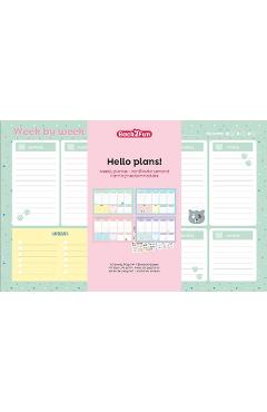 Planner saptamanal. A4