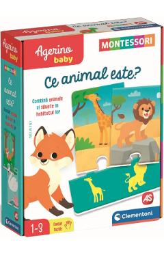 Joc educativ Agerino Baby: Ce animal este. Montessori