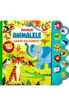 Invata animalele. Carte cu sunete