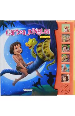 Cartea junglei. Carte cu sunete