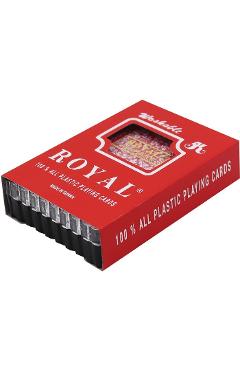 Carti de joc. Royal din plastic