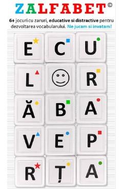 Joc educativ cu zaruri: ZALFABET